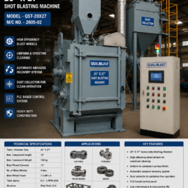 20 x 27 Shot Blasting Machine