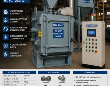 20 x 27 Shot Blasting Machine