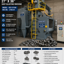 27 x 36 Shot Blasting Machine