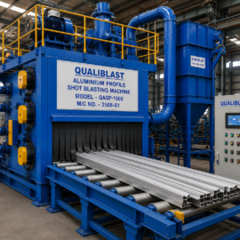 Aluminium Profile Shot Blasting Machine