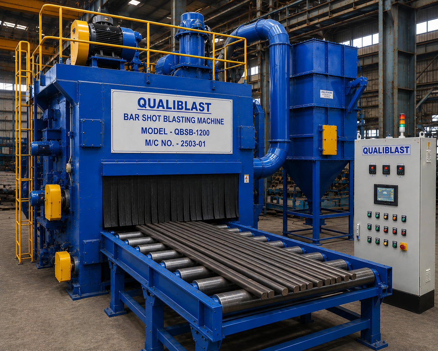 Bar Shot Blasting Machine