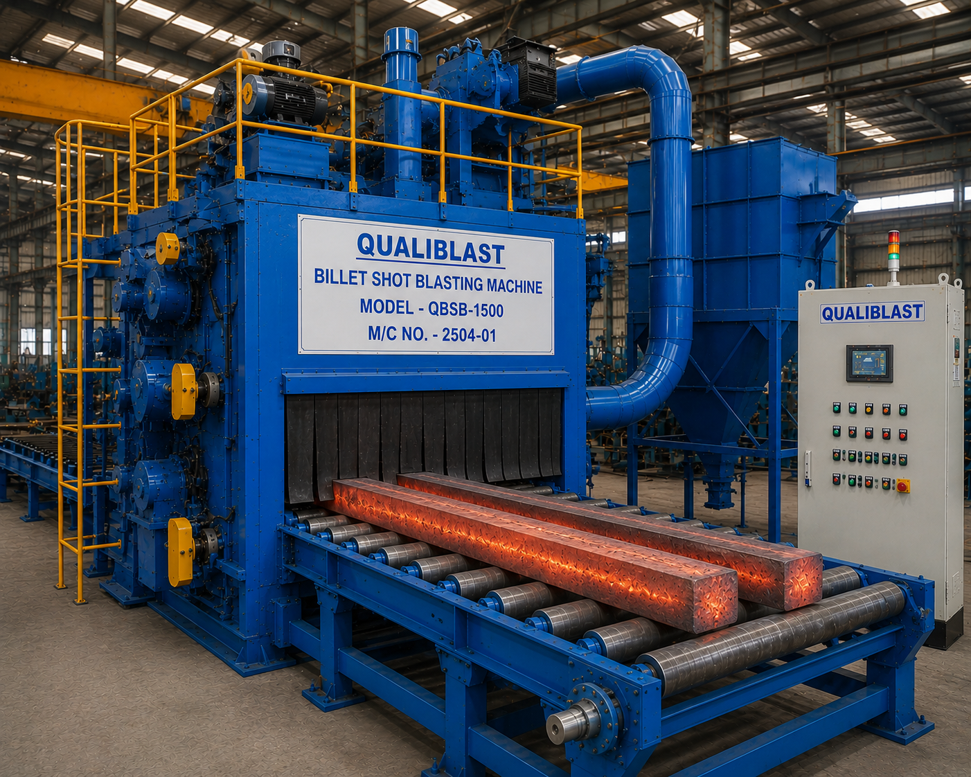 Billet Shot Blasting Machine