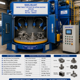 Swing Table Type 1500 MM Shot Blasting Machine