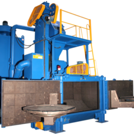 Swing Table Type Shot Blasting Machine