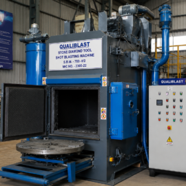 Stone Diamond Tool Shot Blasting Machine